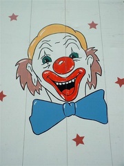 beschildering 1 clown Dokkum 30-06-05