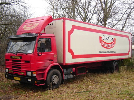 Scania 93m pakauto Cirkus Dannebrog (VS 88 353)