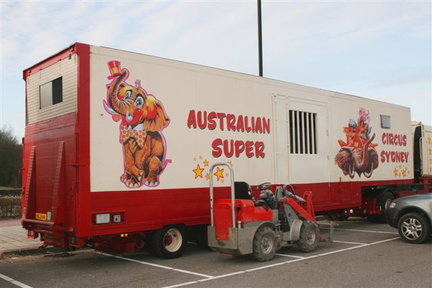 trailer (gesloten tandem-asser) tbv dierentransport (HBL-8144)