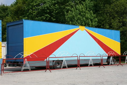 pakwagen (met facade beschildering)R