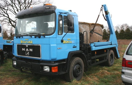 truck MAN 18 232 (portaalwagen)