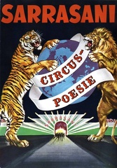 voorblad programmaboekje Circus Sarrasani